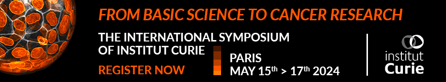 Banner Internationale Symposium of Institut Curie